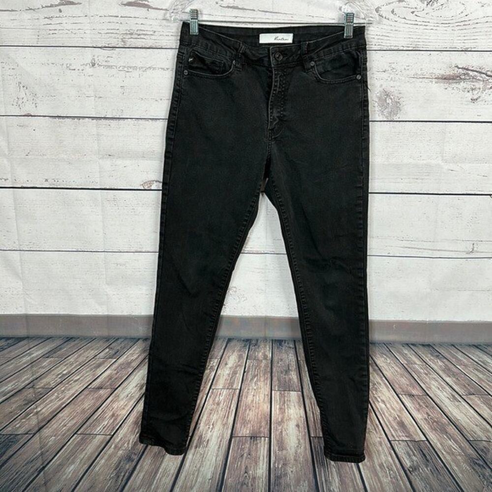 Kancan Jeans Womens 28 Black Midrise Skinny Stretch Casual Comfort Minimalist